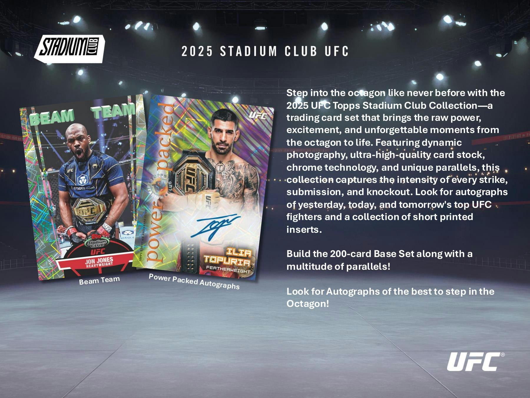 2025 Topps Stadium Club UFC Mega Box 887521148127 at King Card Canada