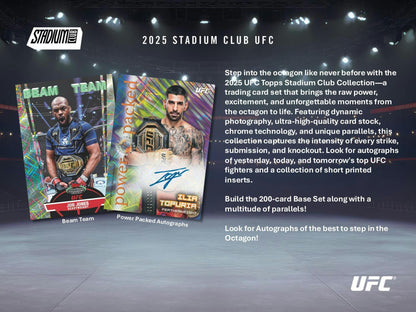 2025 Topps Stadium Club UFC Mega Box 887521148127 at King Card Canada