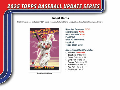 2025 Topps Update Series Baseball Blaster Value Box 887521144914 at King Card Canada