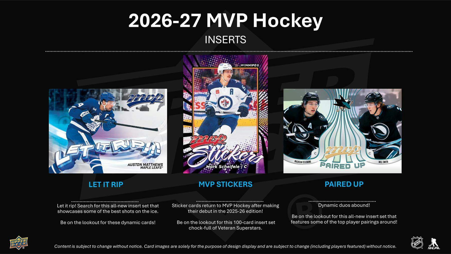 2026-27 Upper Deck MVP Hockey Retail Box  at King Card Canada