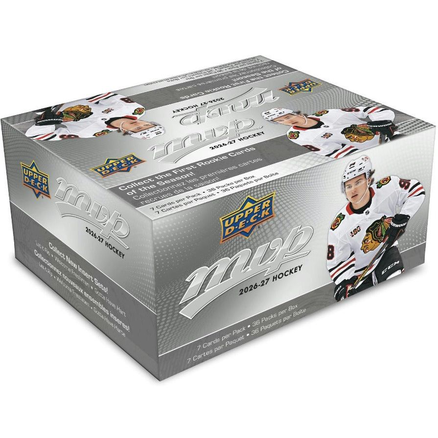 2026-27 Upper Deck MVP Hockey Retail Box  at King Card Canada