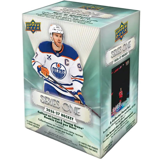 2026-27 Upper Deck Series 1 Hockey Blaster Box 053334540704 at King Card Canada