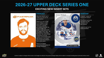 2026-27 Upper Deck Series 1 Hockey Collector's Tin 053334542739 at King Card Canada