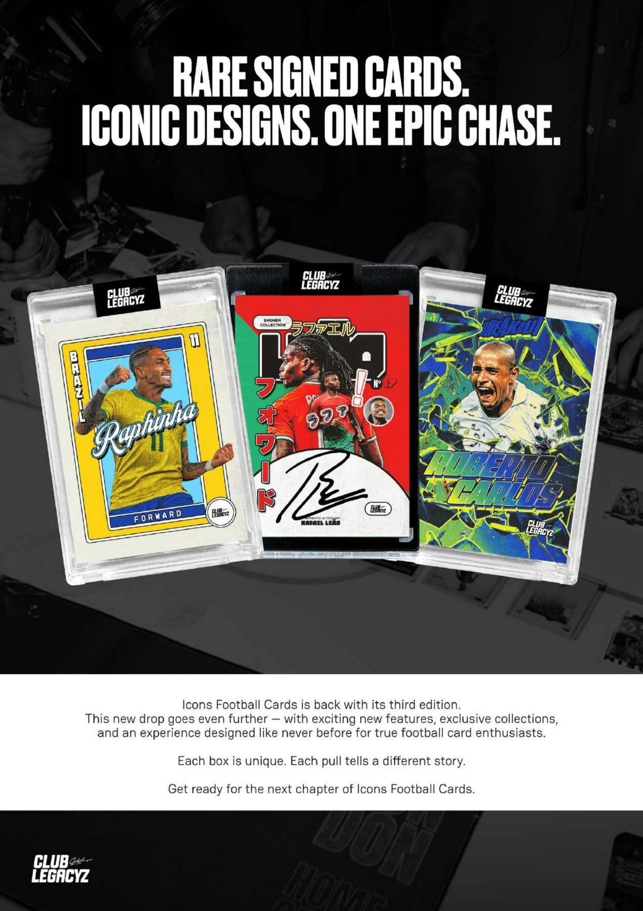2026 Club Legacyz Icons Soccer 3rd Edition Display Box 3760392237824 at King Card Canada