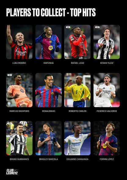 2026 Club Legacyz Icons Soccer 3rd Edition Display Box 3760392237824 at King Card Canada