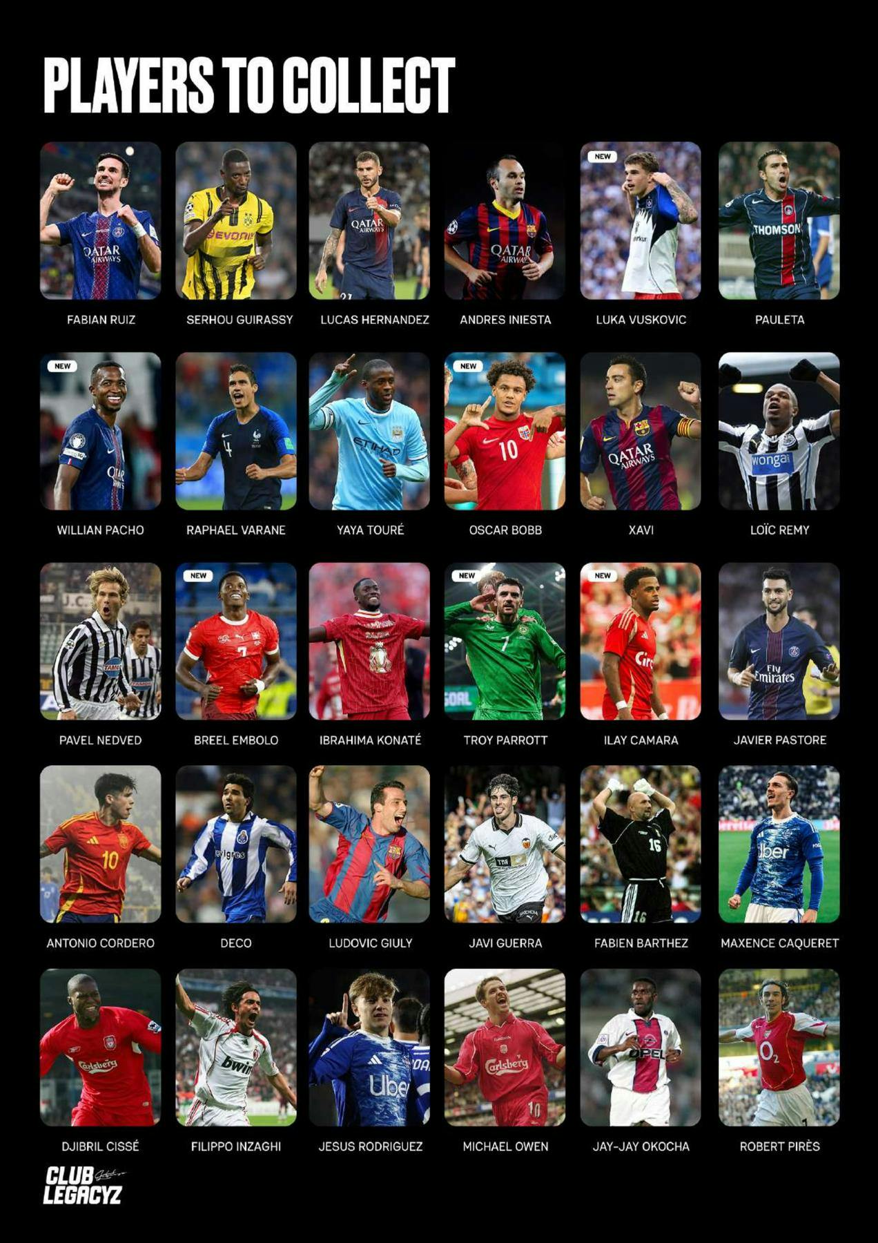 2026 Club Legacyz Icons Soccer 3rd Edition Display Box 3760392237824 at King Card Canada