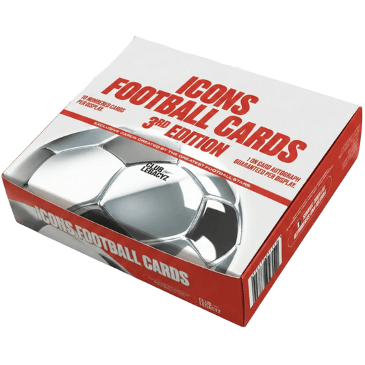 2026 Club Legacyz Icons Soccer 3rd Edition Display Box 3760392237824 at King Card Canada