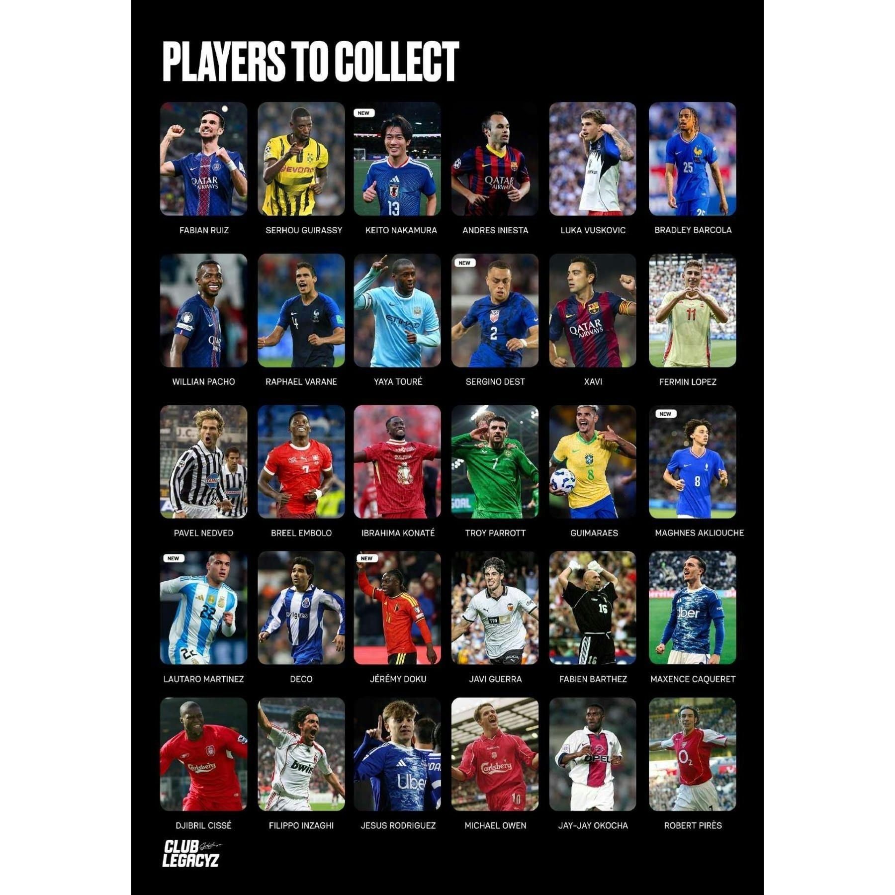 2026 Club Legacyz Icons Soccer 4th Edition Display Box (World Heroes) 850075456024 at King Card Canada