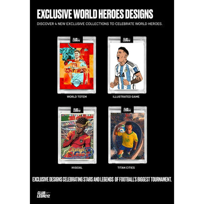 2026 Club Legacyz Icons Soccer 4th Edition Display Box (World Heroes) 850075456024 at King Card Canada