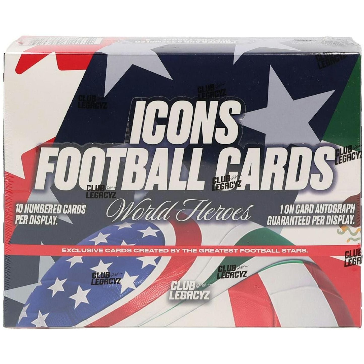 2026 Club Legacyz Icons Soccer 4th Edition Display Box (World Heroes) 850075456024 at King Card Canada