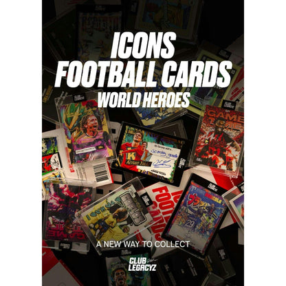 2026 Club Legacyz Icons Soccer 4th Edition Display Box (World Heroes) 850075456024 at King Card Canada