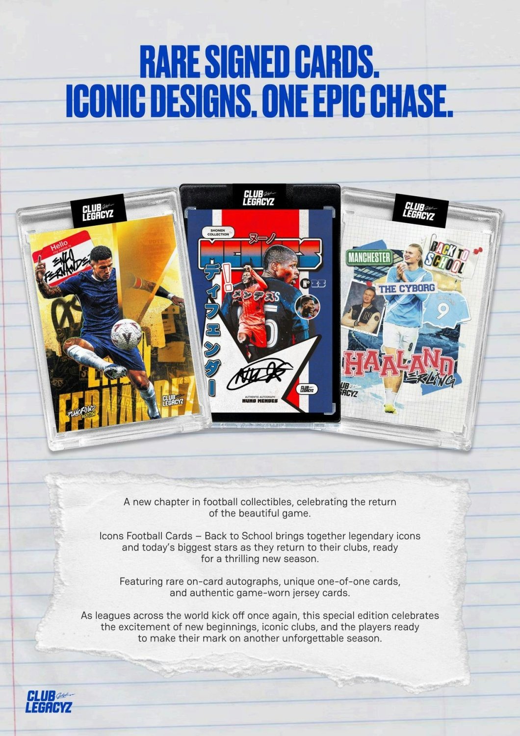 2026 Club Legacyz Icons Soccer 5th Edition Display Box (Back to School) 850075456062 at King Card Canada