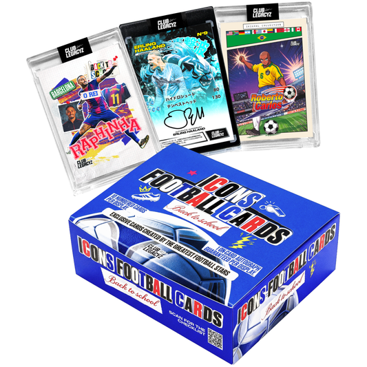 2026 Club Legacyz Icons Soccer 5th Edition Display Box (Back to School) 850075456062 at King Card Canada