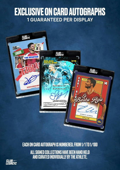 2026 Club Legacyz Icons Soccer 5th Edition Display Box (Back to School) 850075456062 at King Card Canada