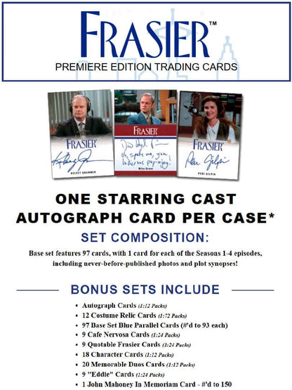 2026 Frasier Premiere Edition Trading Card Hobby Box 693195260221 at King Card Canada