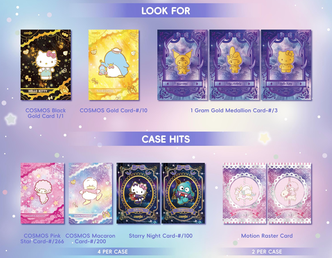 2026 Kakawow Cosmos Sanrio Characters Trading Card Hobby Box  at King Card Canada