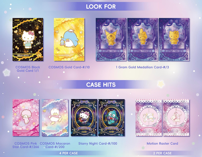 2026 Kakawow Cosmos Sanrio Characters Trading Card Hobby Box  at King Card Canada