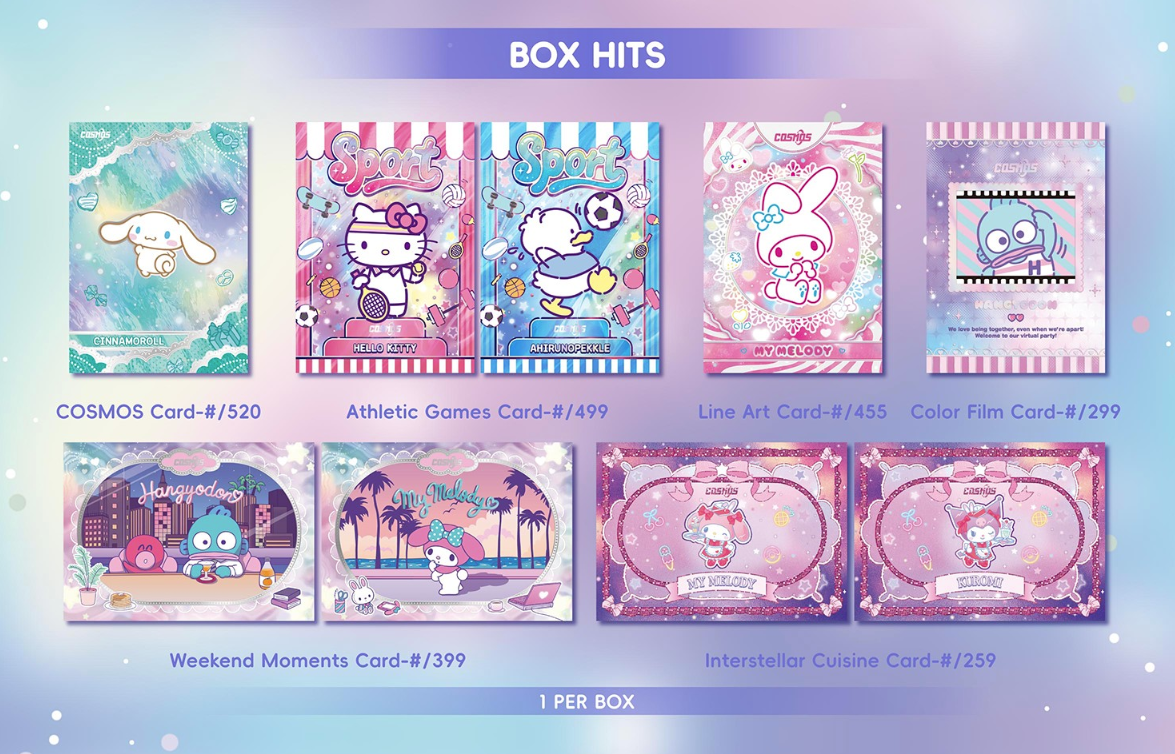 2026 Kakawow Cosmos Sanrio Characters Trading Card Hobby Box  at King Card Canada