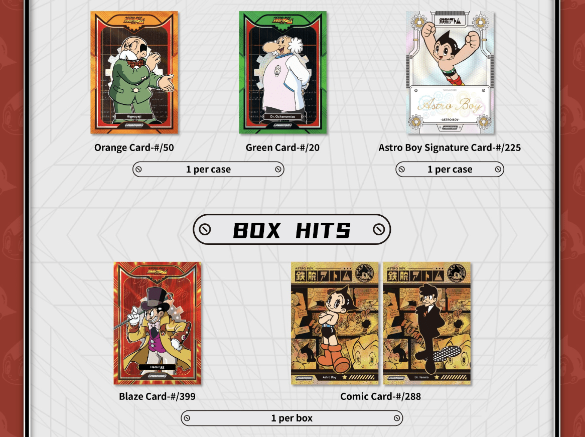 2026 Kakawow Phantom Astro Boy Trading Card Hobby Box 6973817959592 at King Card Canada
