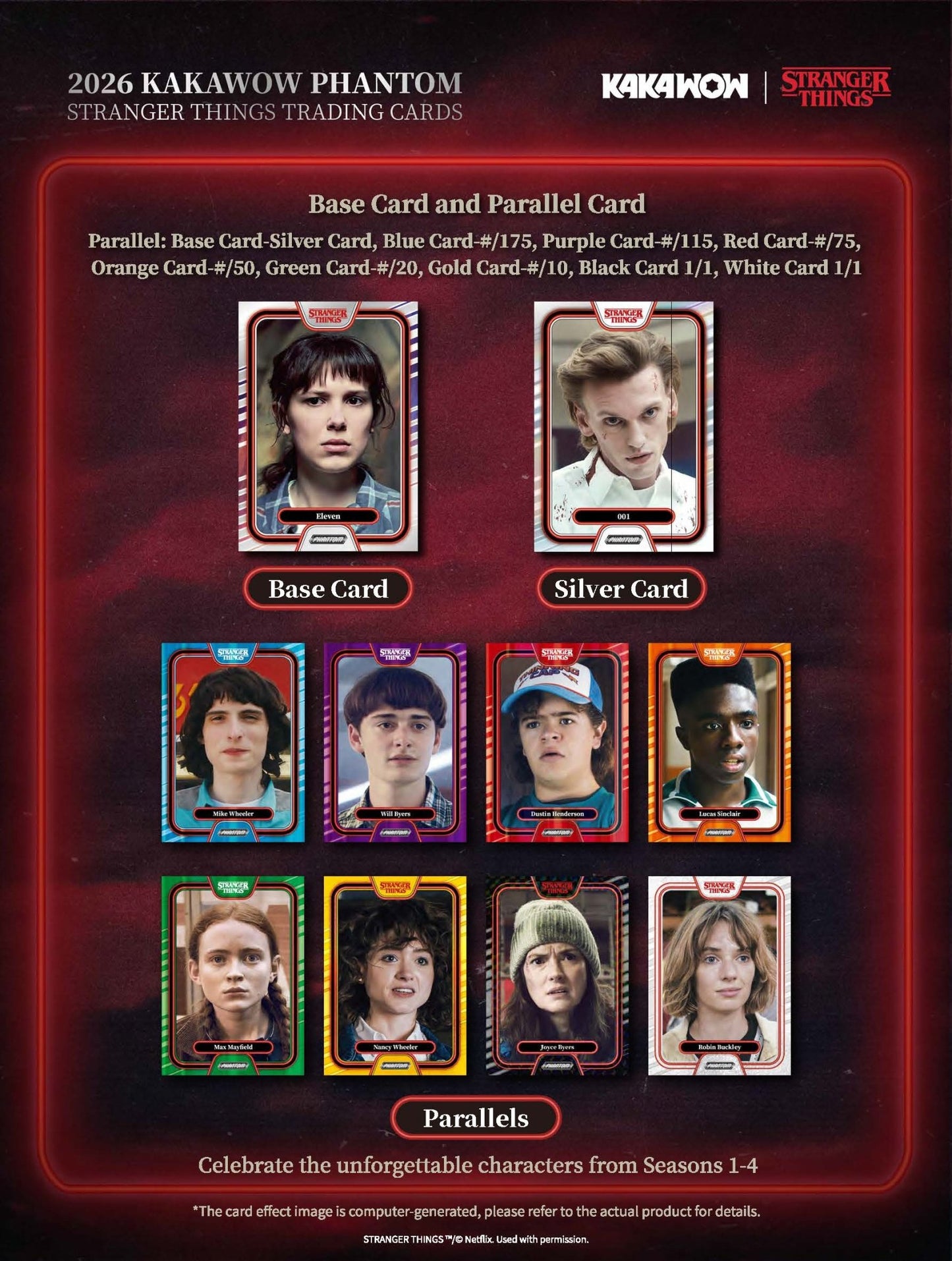 2026 Kakawow Phantom Stranger Things Trading Card Hobby Box 6973817955341 at King Card Canada