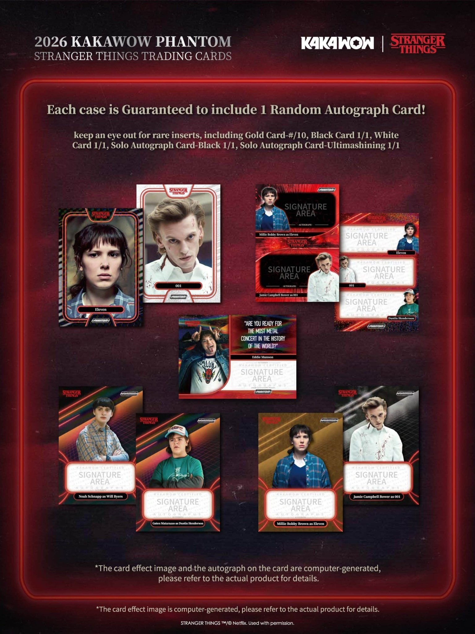2026 Kakawow Phantom Stranger Things Trading Card Hobby Box 6973817955341 at King Card Canada