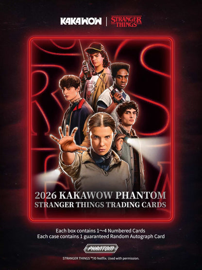 2026 Kakawow Phantom Stranger Things Trading Card Hobby Box 6973817955341 at King Card Canada