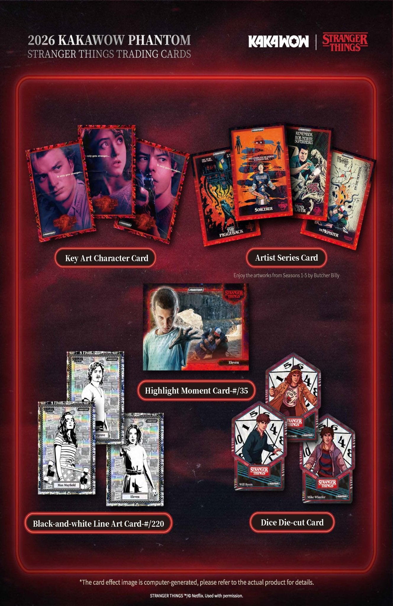 2026 Kakawow Phantom Stranger Things Trading Card Hobby Box 6973817955341 at King Card Canada