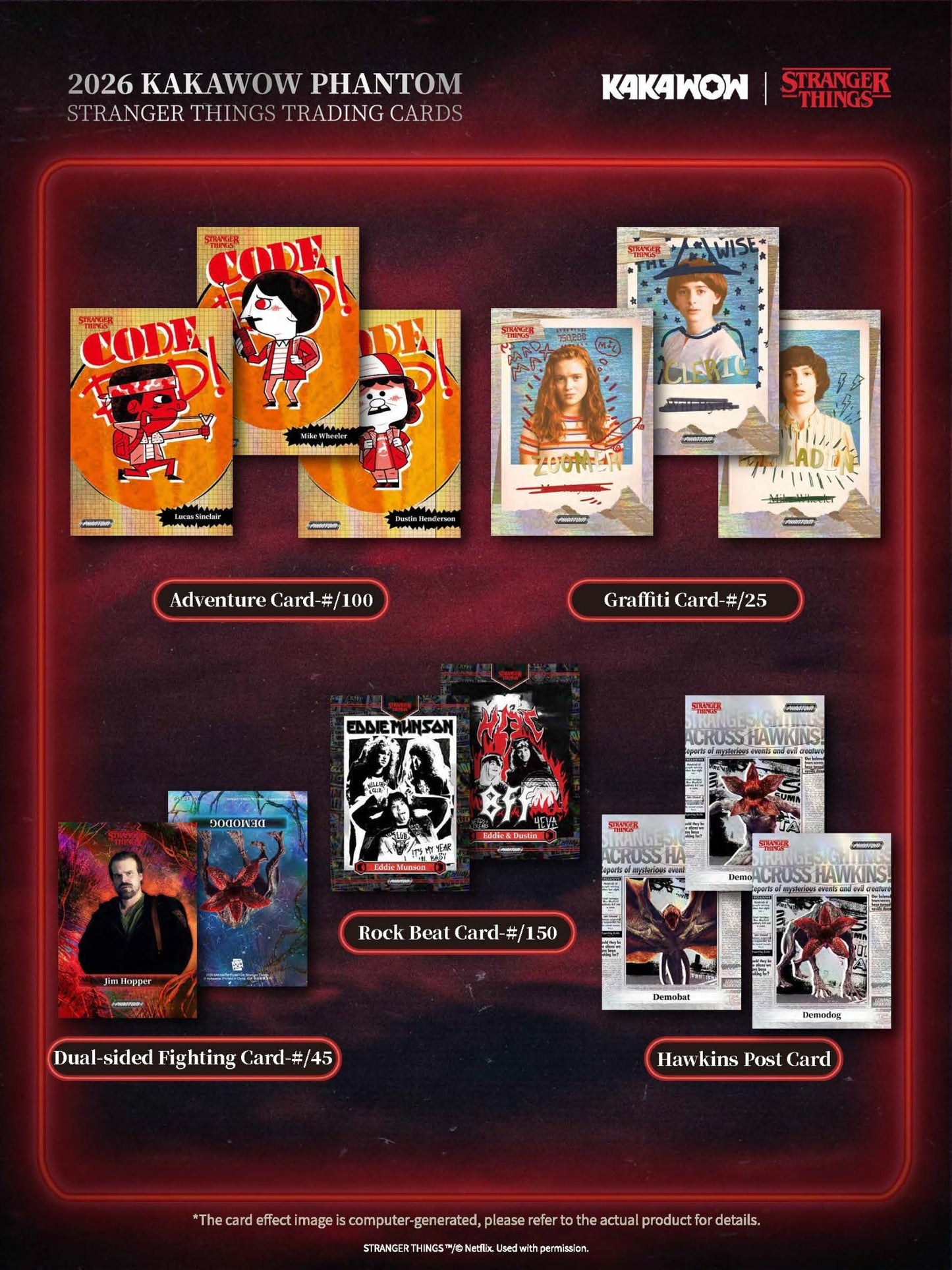 2026 Kakawow Phantom Stranger Things Trading Card Hobby Box 6973817955341 at King Card Canada