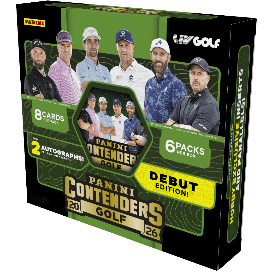 2026 Panini Contenders LIV Golf Hobby Box 746134197420 at King Card Canada