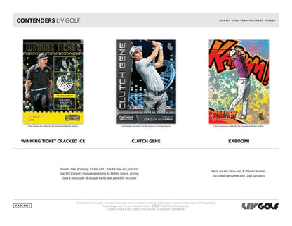 2026 Panini Contenders LIV Golf Hobby Box 746134197420 at King Card Canada