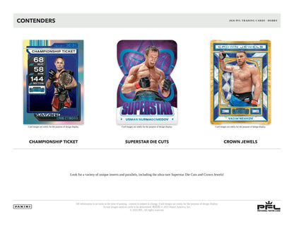 2026 Panini Contenders PFL Professional Fighters League Hobby Box 746134195709 at King Card Canada