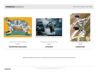 2026 Panini Donruss Baseball Hobby Box 746134196348 at King Card Canada