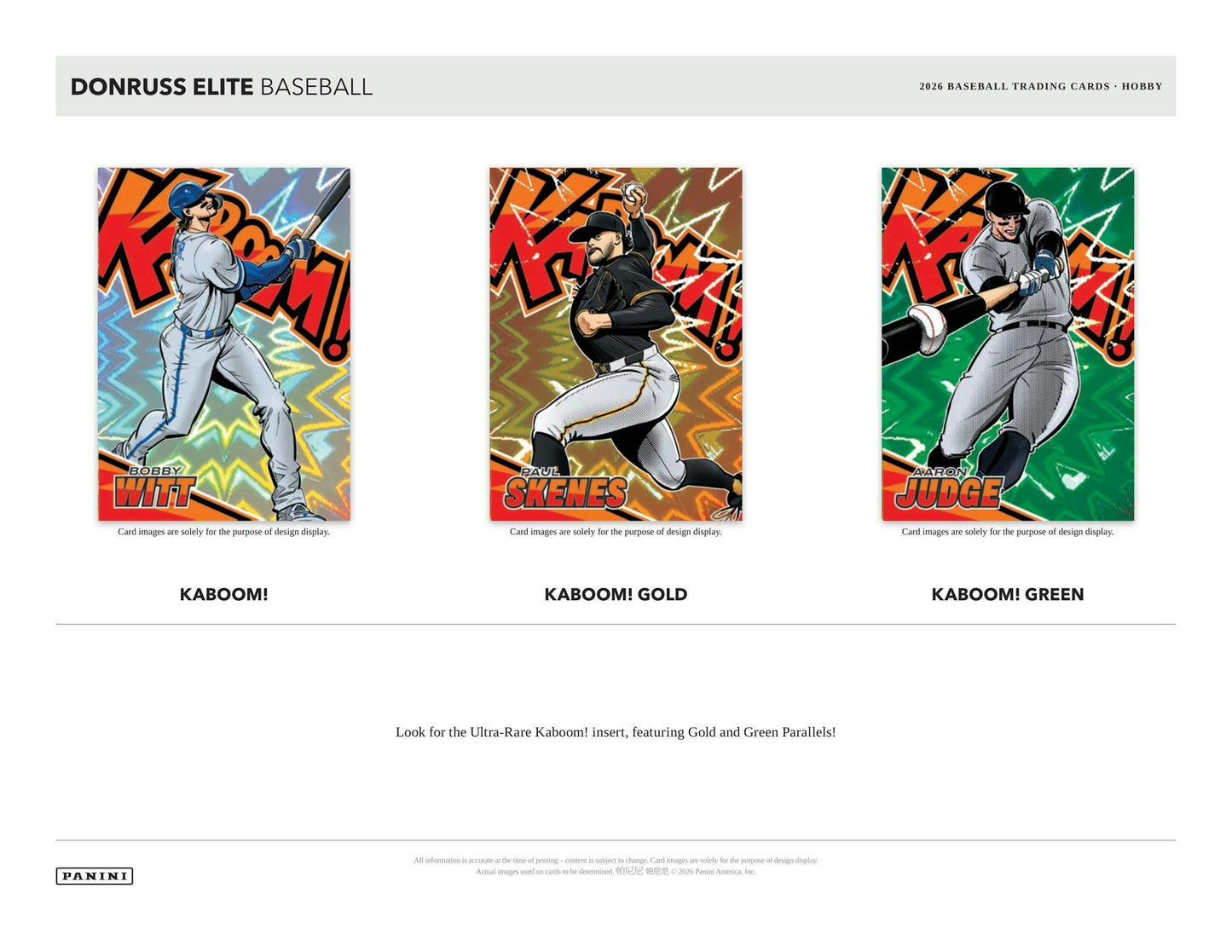 2026 Panini Donruss Elite Baseball Hobby Box 746134203183 at King Card Canada