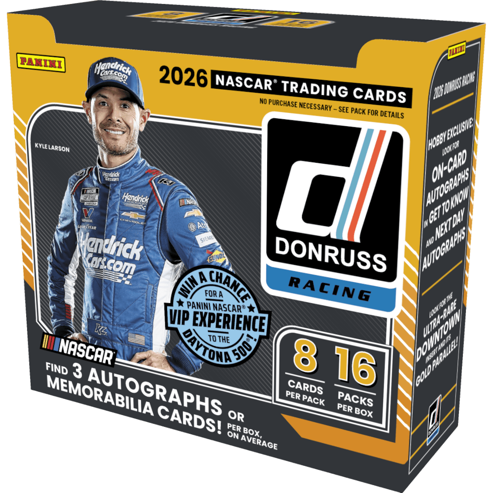 2026 Panini Donruss NASCAR Racing Hobby Box 746134195792 at King Card Canada