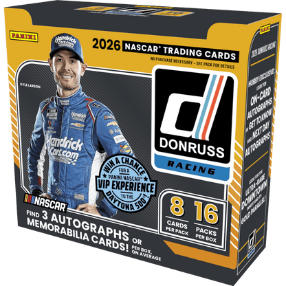 2026 Panini Donruss NASCAR Racing Hobby Box 746134195792 at King Card Canada