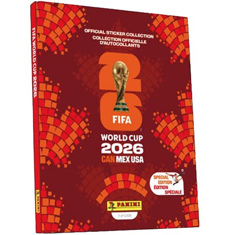 2026 Panini FIFA World Cup Sticker Album (Hardcover) [PRE - ORDER 05/15/2026]  at King Card Canada
