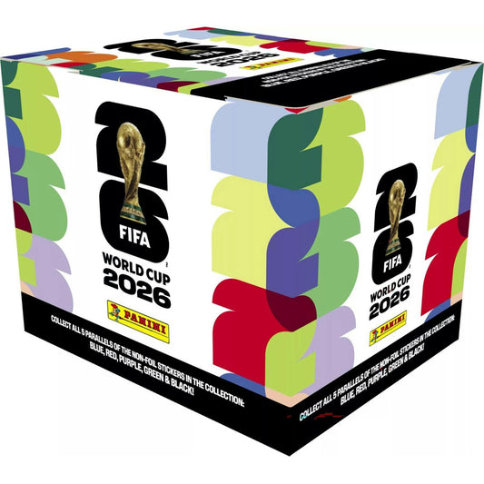 2026 Panini FIFA World Cup Sticker Collection Box (50 Packs) [PRE - ORDER - 05/01/2026]  at King Card Canada