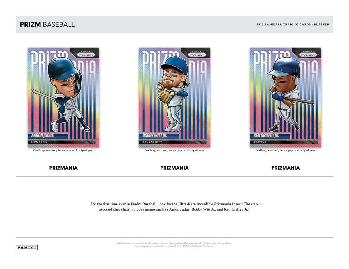 2026 Panini Prizm Baseball Blaster Box 746134198830 at King Card Canada