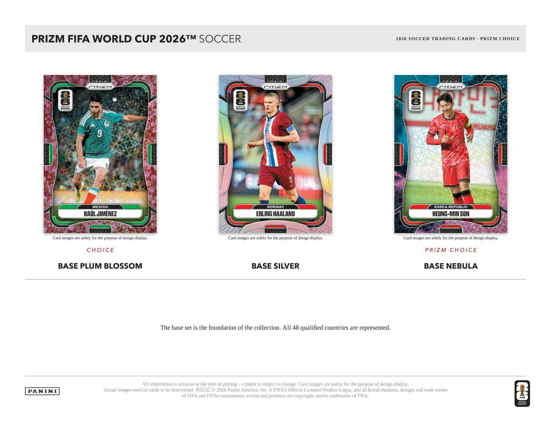 2026 Panini Prizm FIFA World Cup Soccer Choice Box 746134194306 at King Card Canada