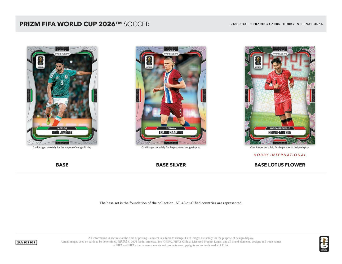 2026 Panini Prizm FIFA World Cup Soccer International Hobby Box 746134194368 at King Card Canada