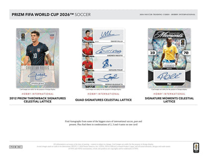 2026 Panini Prizm FIFA World Cup Soccer International Hobby Box 746134194368 at King Card Canada