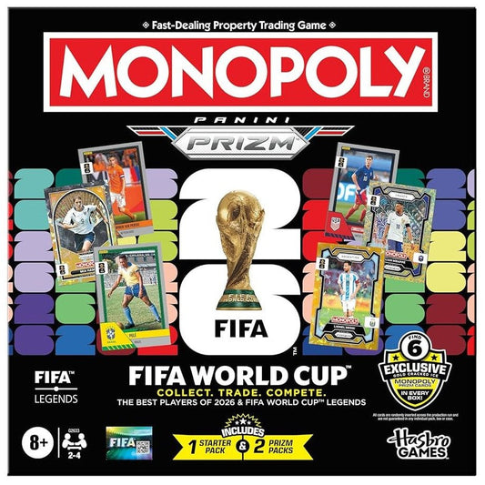 2026 Panini Prizm Monopoly FIFA World Cup Soccer Board Game 5010996385284 at King Card Canada