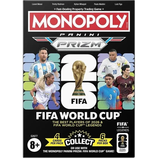 2026 Panini Prizm Monopoly FIFA World Cup Soccer Booster Blaster Box 5010996391506 at King Card Canada
