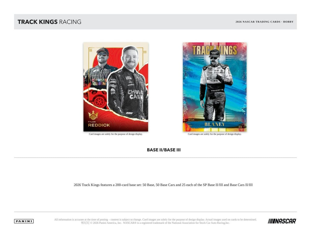 2026 Panini Track Kings NASCAR Racing Hobby Box 746134197666 at King Card Canada