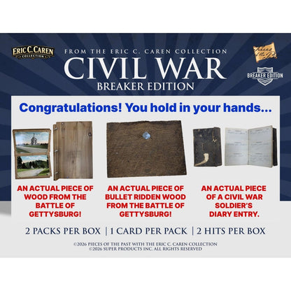 2026 Pieces of the Past Caren's Civil War Breaker Edition 810216484521 at King Card Canada