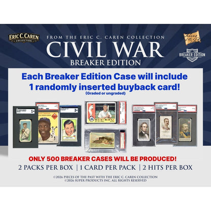2026 Pieces of the Past Caren's Civil War Breaker Edition 810216484521 at King Card Canada
