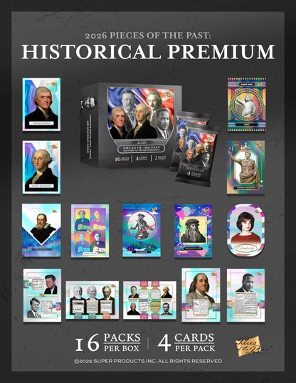 2026 Pieces of the Past Historical Premium Edition Hobby Box 810216480462 at King Card Canada