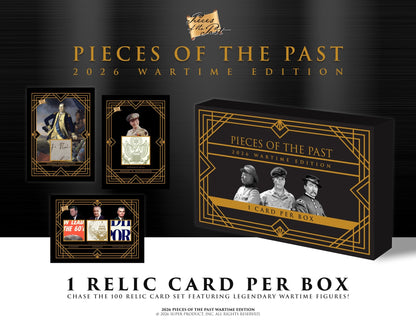 2026 Pieces of the Past Wartime Edition Hobby Box 810216482718 at King Card Canada