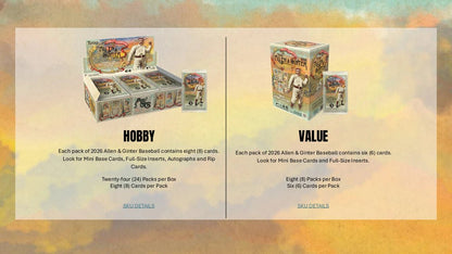 2026 Topps Allen & Ginter Baseball Blaster Value Box 887521166411 at King Card Canada