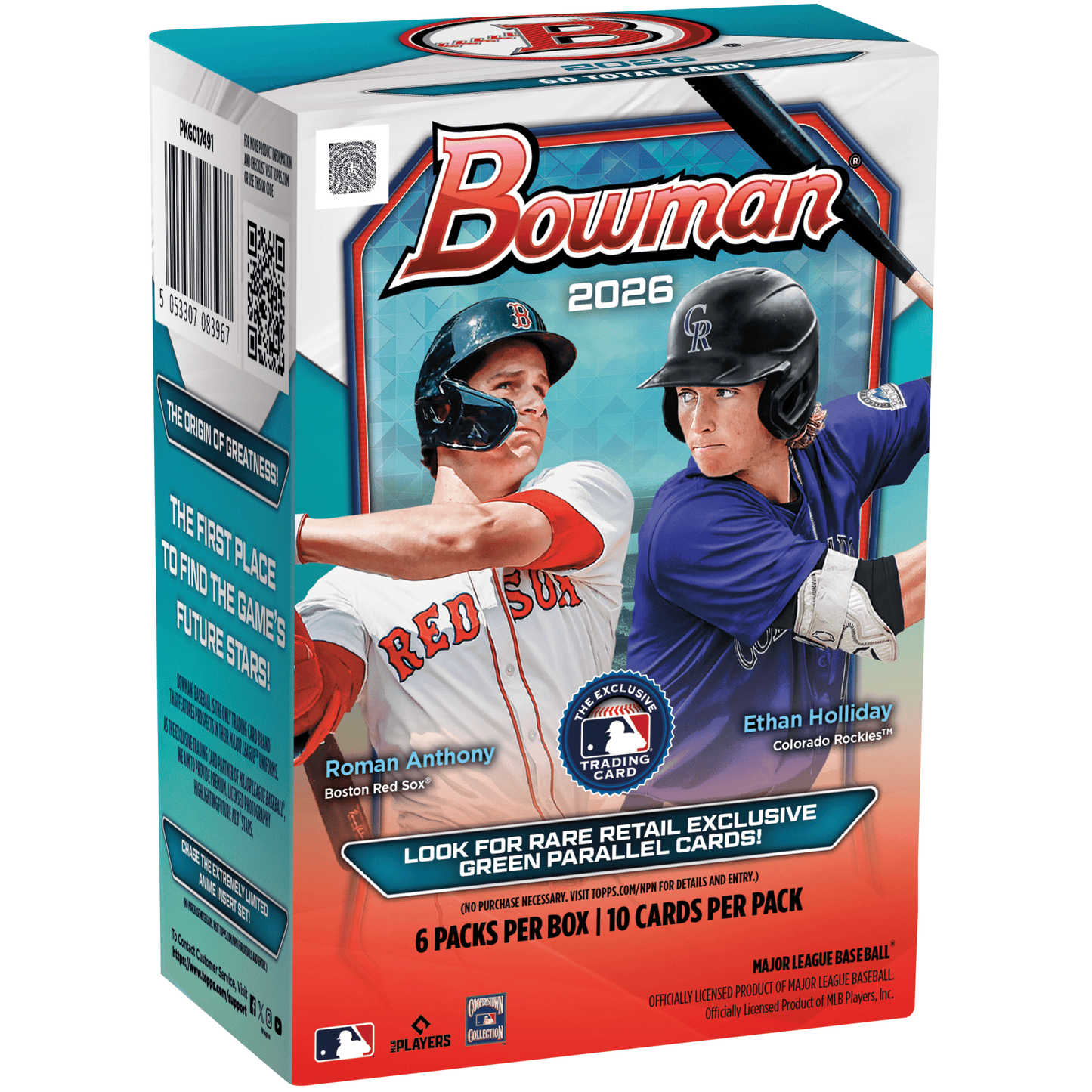 2026 Topps Bowman Baseball Blaster Value Box 887521158300 at King Card Canada